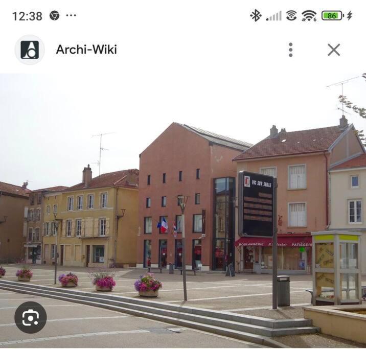 Appartement 90 M2 Vic-sur-Seille Exteriör bild